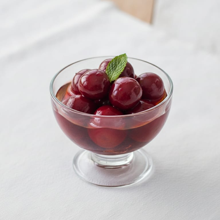 Cerises à l'eau de vie de James