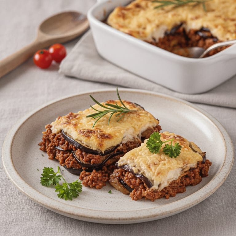 Lasagnes de moussaka