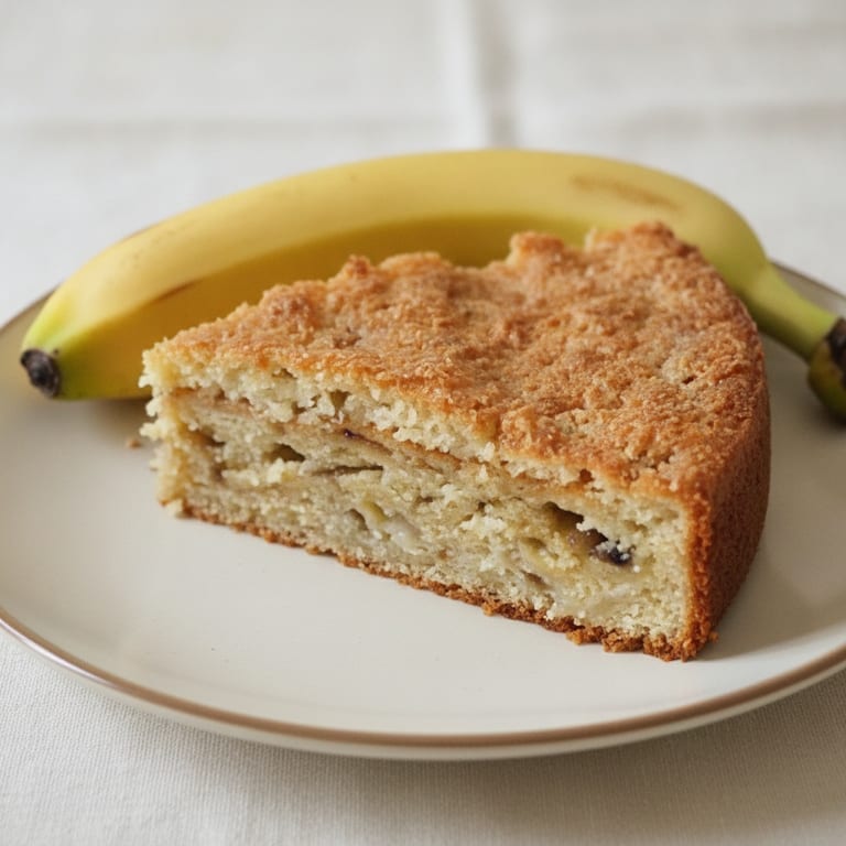 Gâteau coco bananes