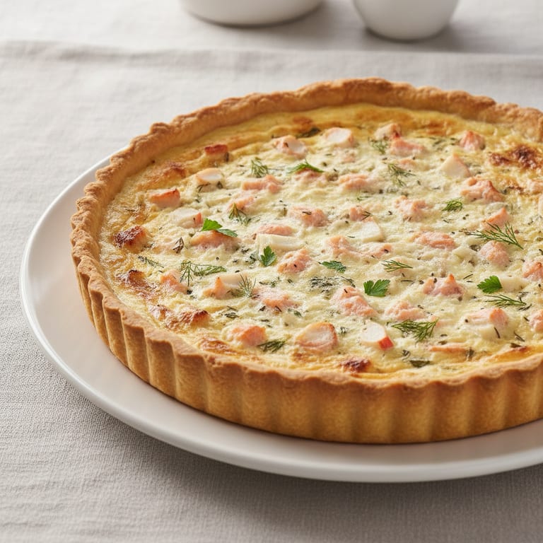 Tarte saumon surimi