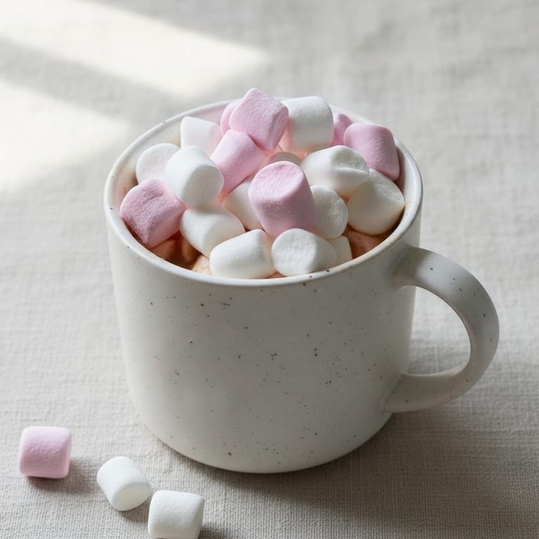 Chocolat chaud aux guimauves