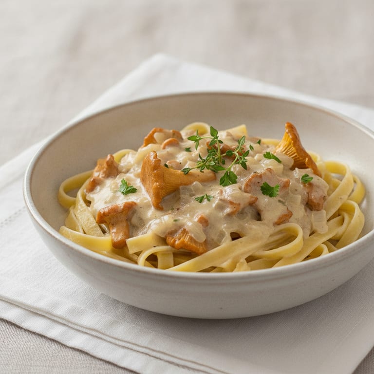 Sauce aux girolles