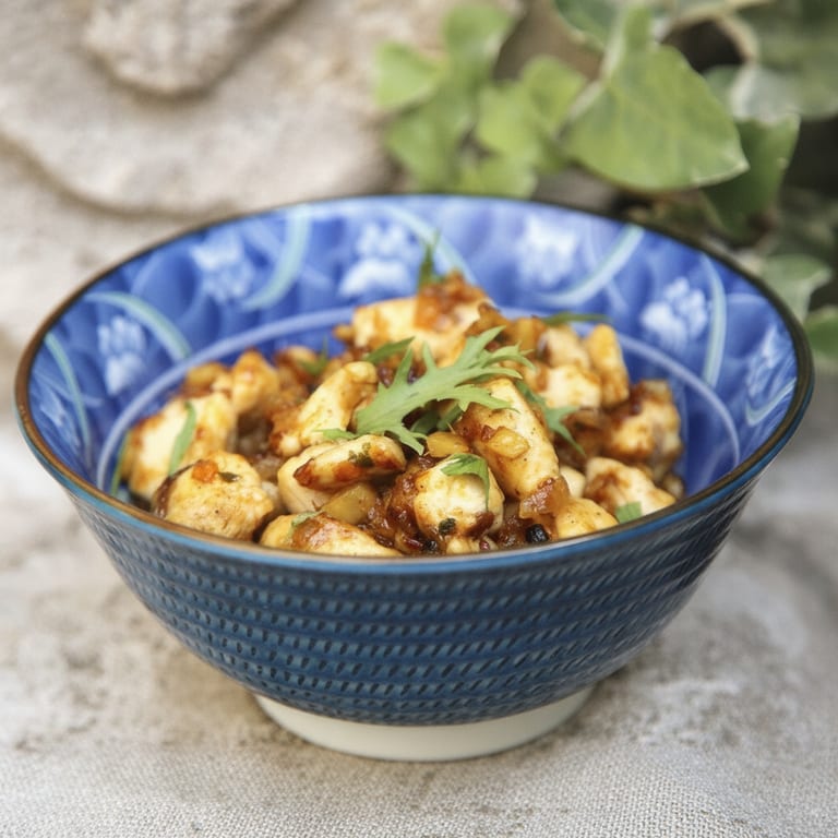 Poulet épicé au gingembre