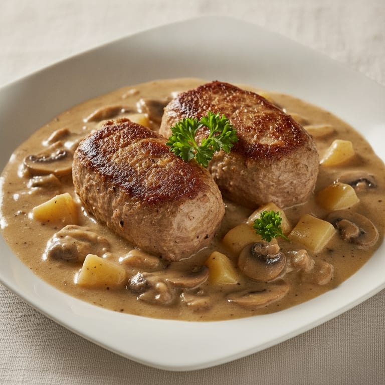 Paupiettes de veau au cidre