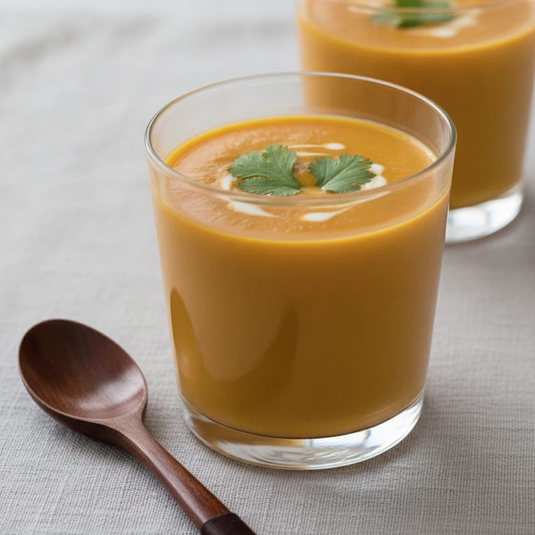Soupe carotte orange cumin