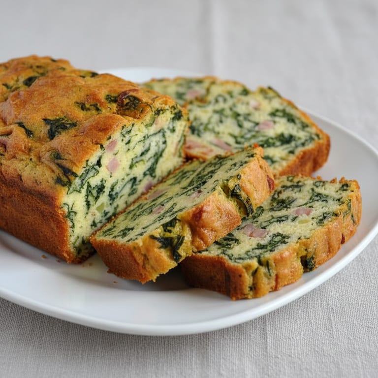 Cake aux blettes et lardons
