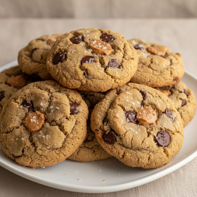 Cookies aux pépites de chocolat et beurre de cacahuète