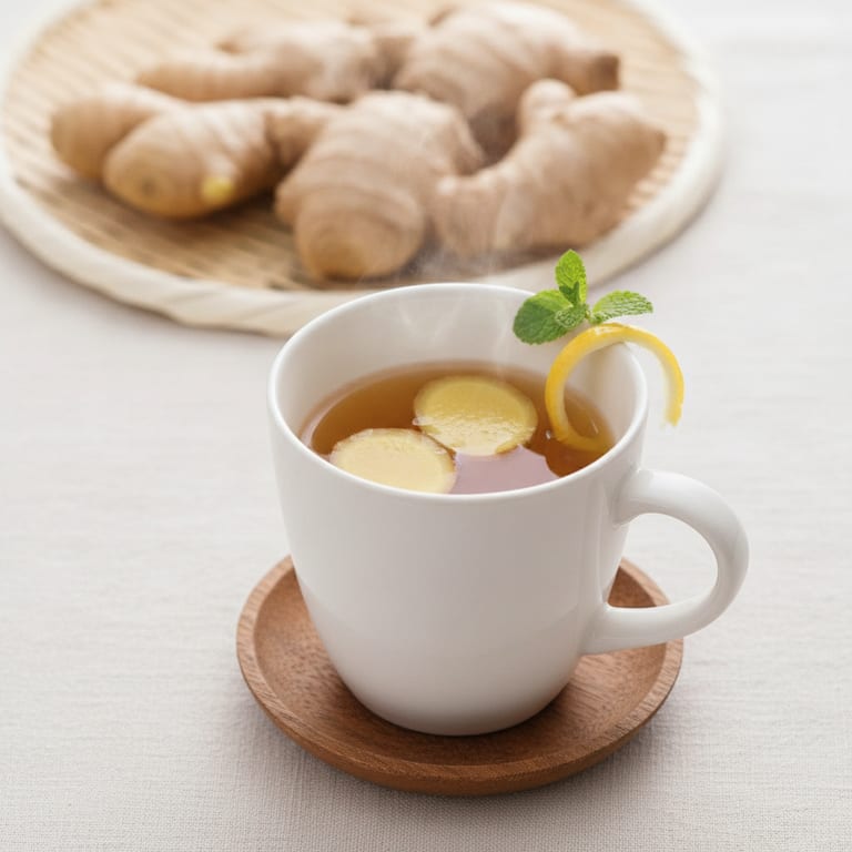 Tisane au gingembre