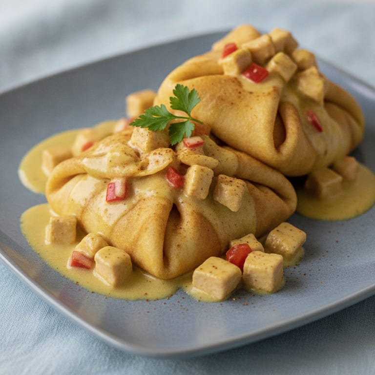 Crêpes au poulet