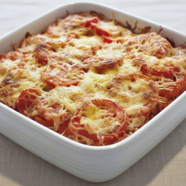 Gratin riz thon tomates