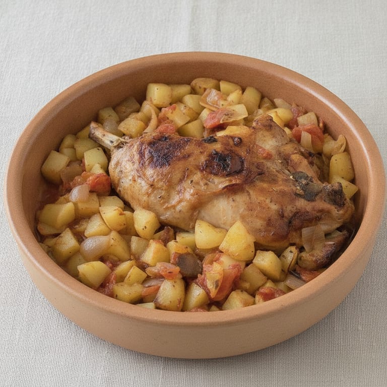 Cuisse de dinde rôtie