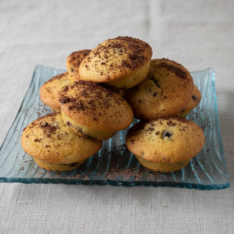 Petits cakes aux pépites de chocolat
