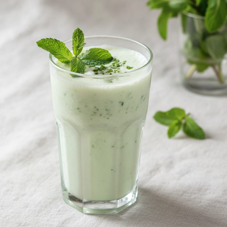 Lassi à la menthe