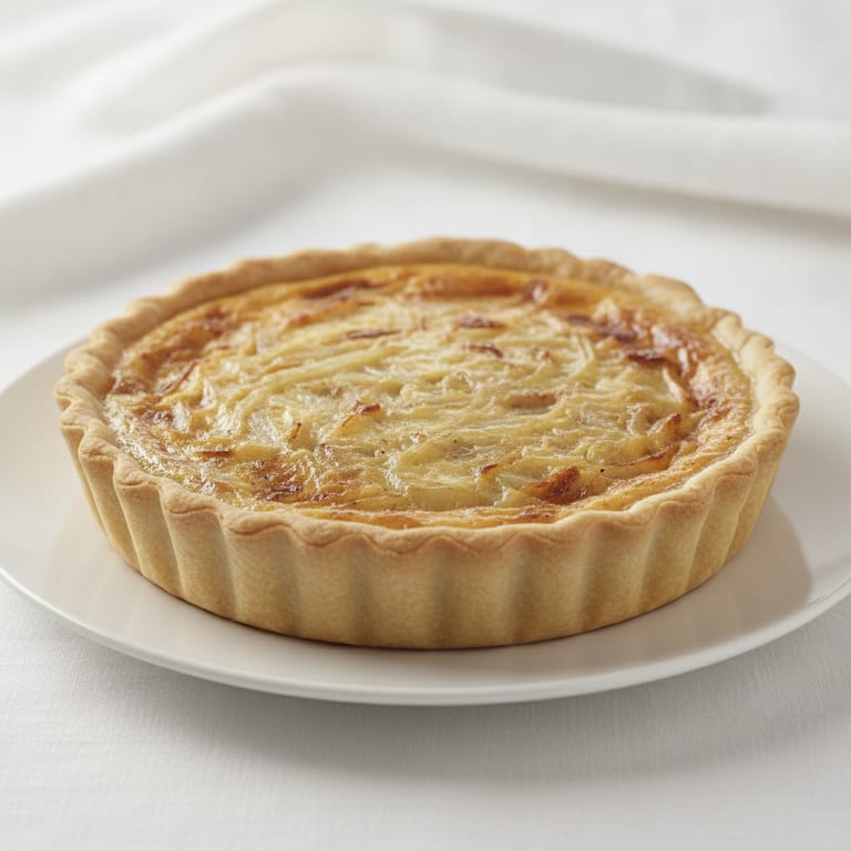 Tarte aux oignons rapide