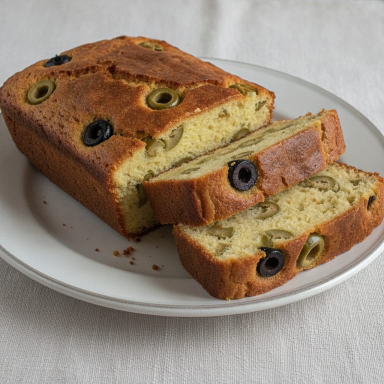 Cake aux deux olives d'un moelleux imbattable