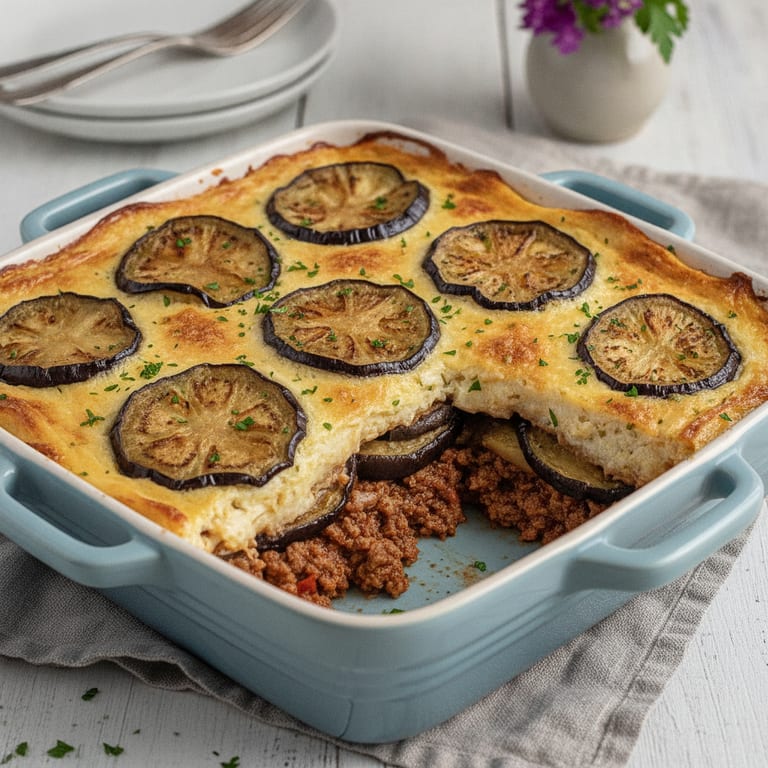 Parmentier d'aubergines
