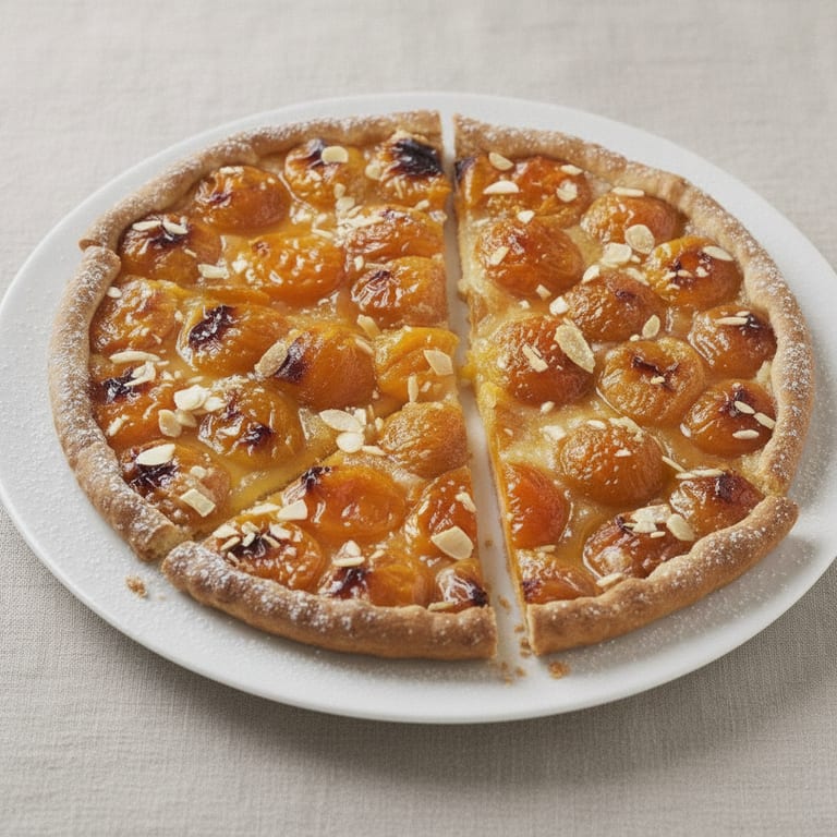 Tarte d'été aux abricots