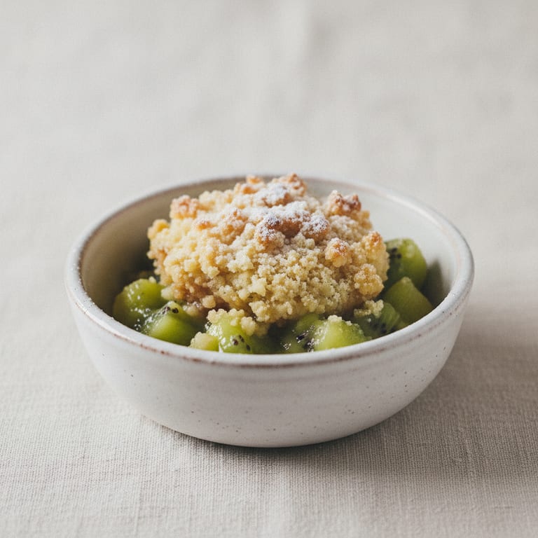 Crumble aux Kiwis