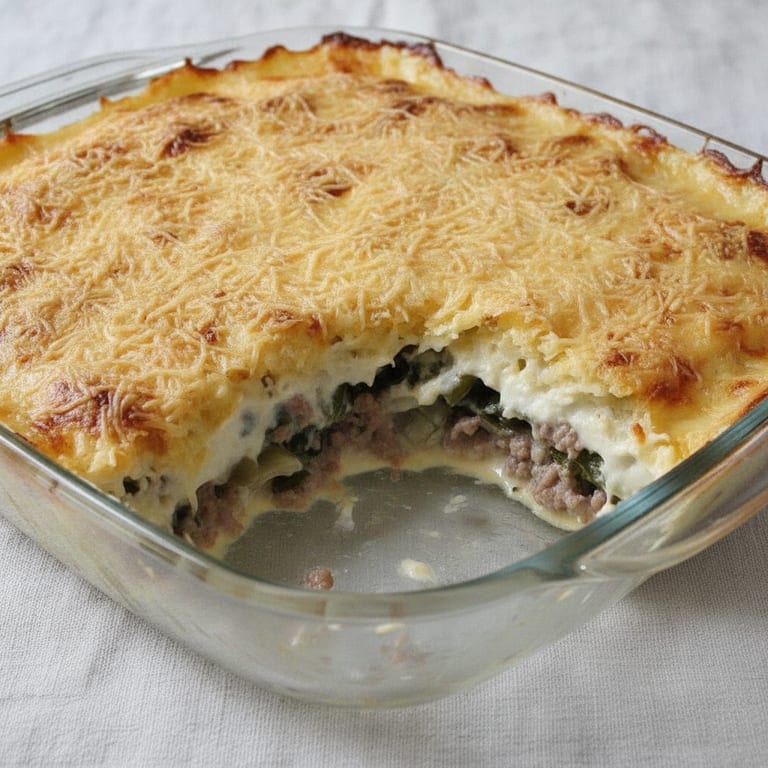 Gratin de blettes à la viande