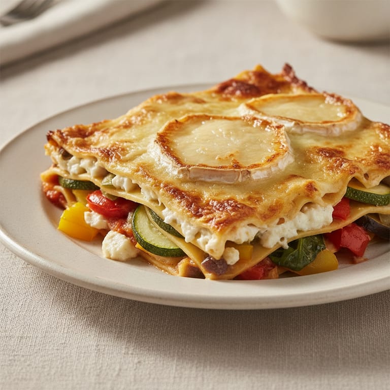 Lasagnes aux légumes et au chèvre