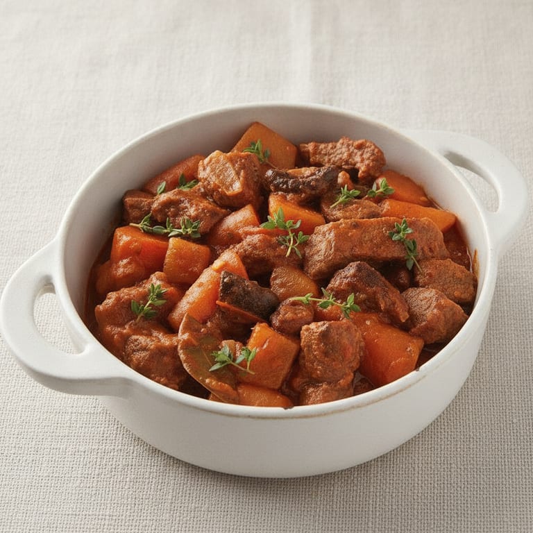 Boeuf carottes à la normande