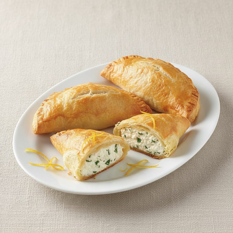 Caldi-caldi (Petits chaussons brousse parmesan)