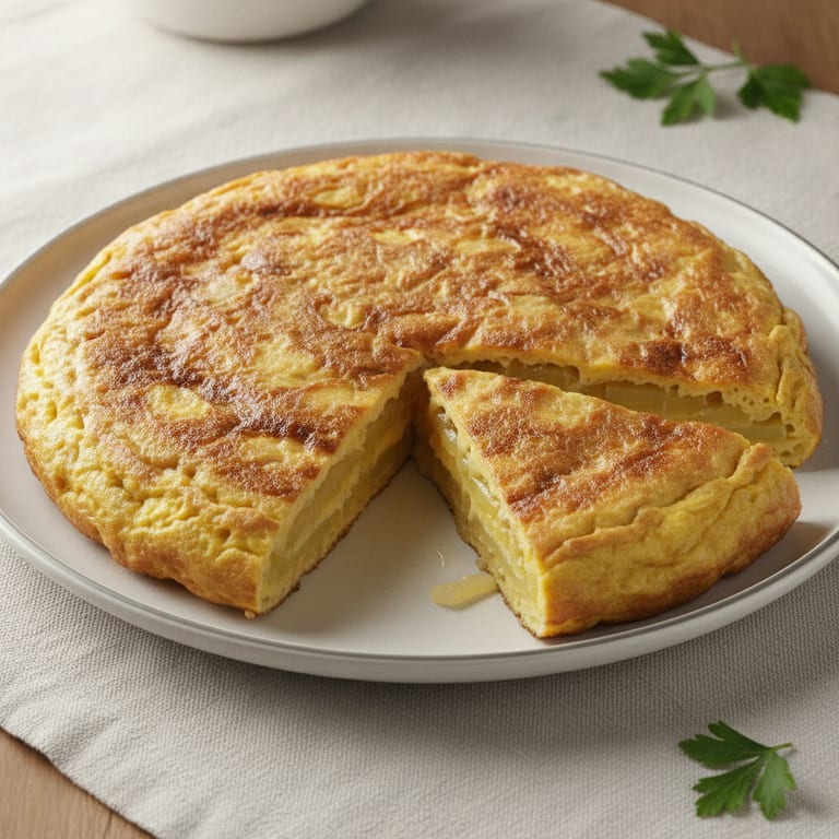 Omelette Espagnole (Tortilla auténtica)