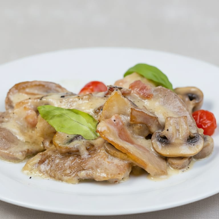 Langue de porc au madère