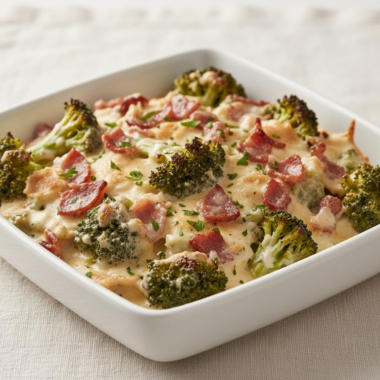 Brocoli aux lardons