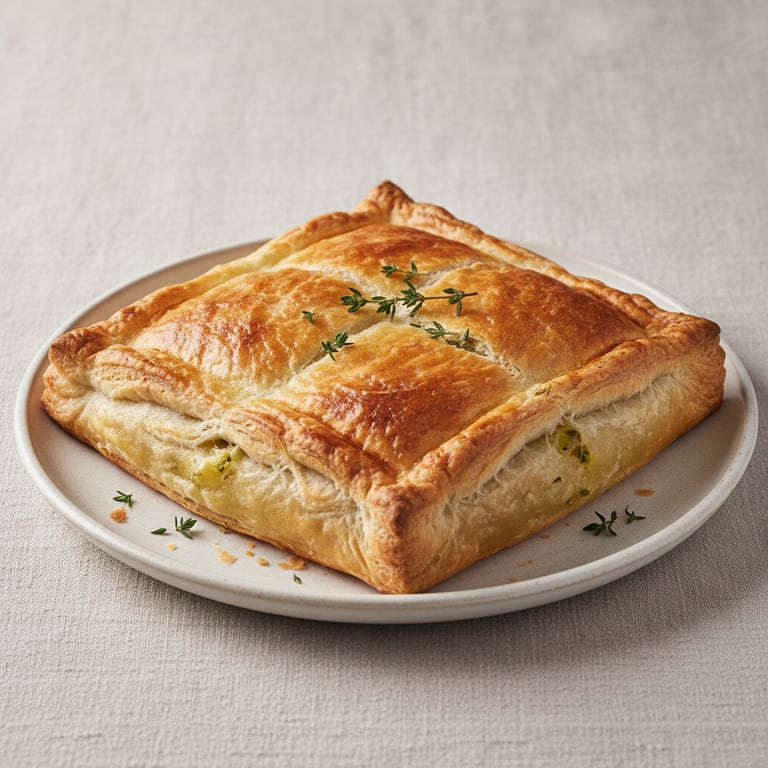 Tourte aux poireaux