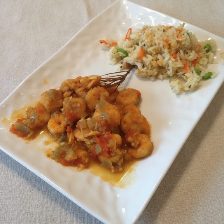 Shrimp Cari (Reunion Island recipe)