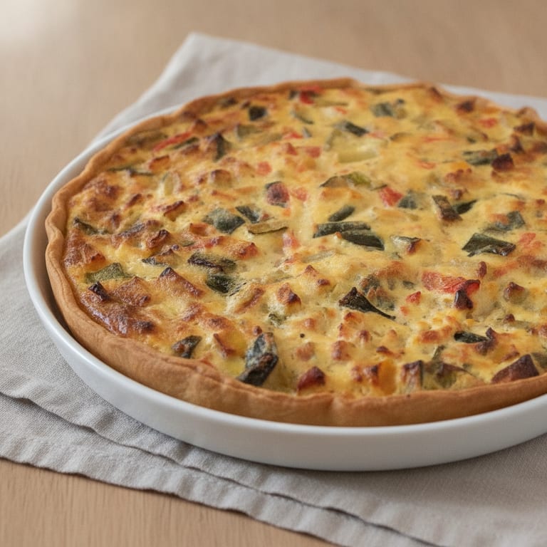 Quiche aux légumes du soleil