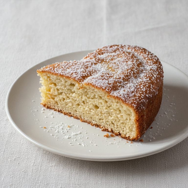 Gâteau au yaourt à la noix de coco râpée
