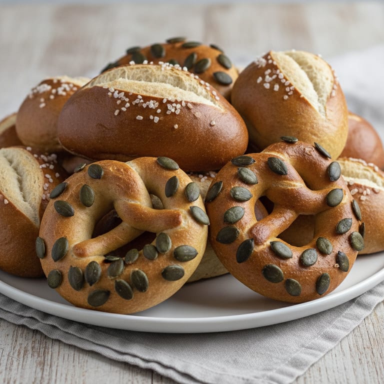 Ode's Pretzels and Mauricettes!