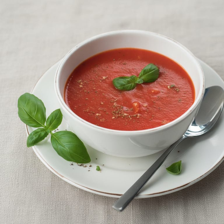 Soupe à la tomate express