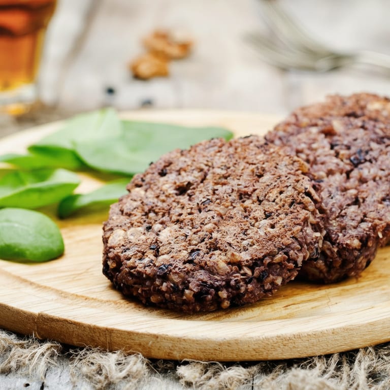Steaks végétariens aux haricots rouges