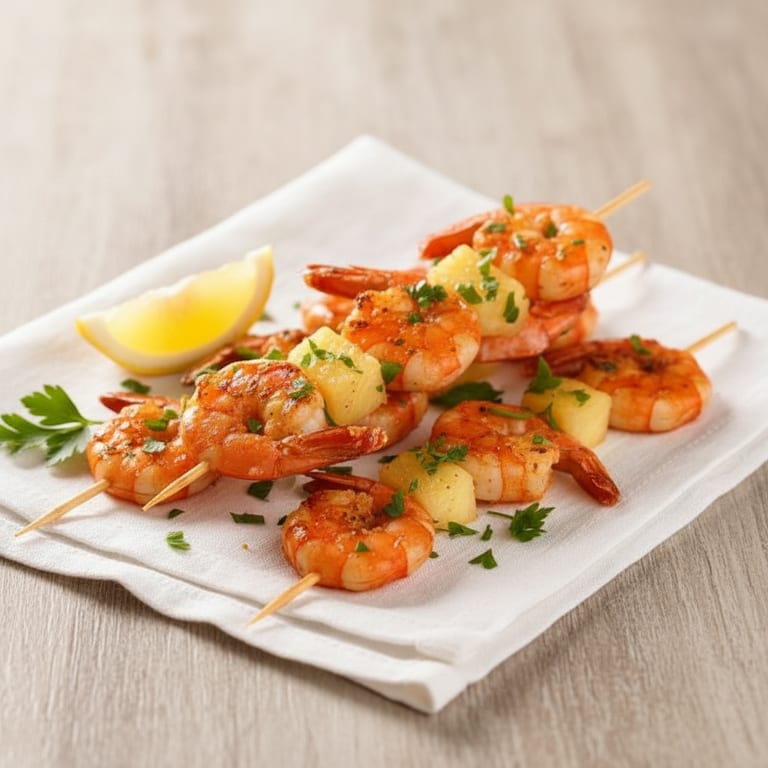 Crevettes marinées