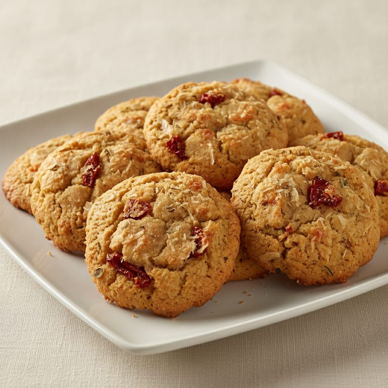 Cookies parmesan tomates séchées