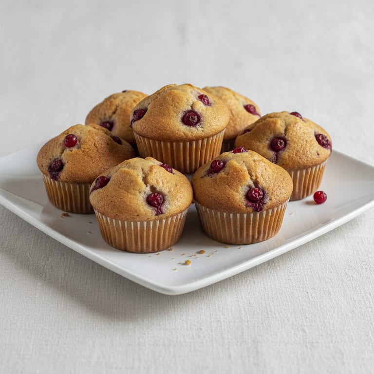 Muffins aux groseilles