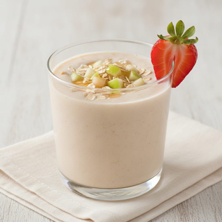 Smoothie Pomme Poire Céréales