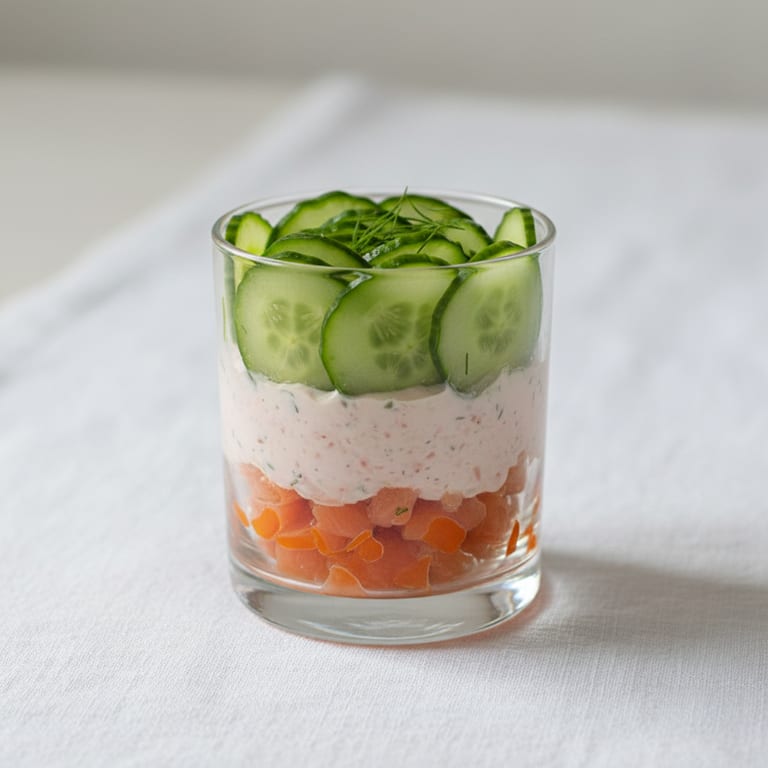 Verrine de Nana aux 3 couleurs