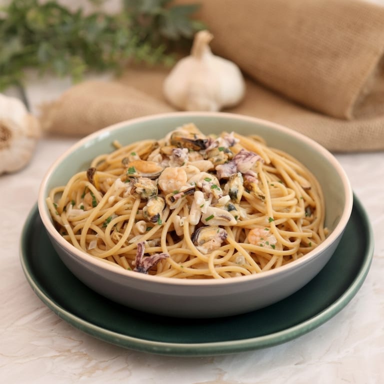 spaghetti aux fruits de mer express