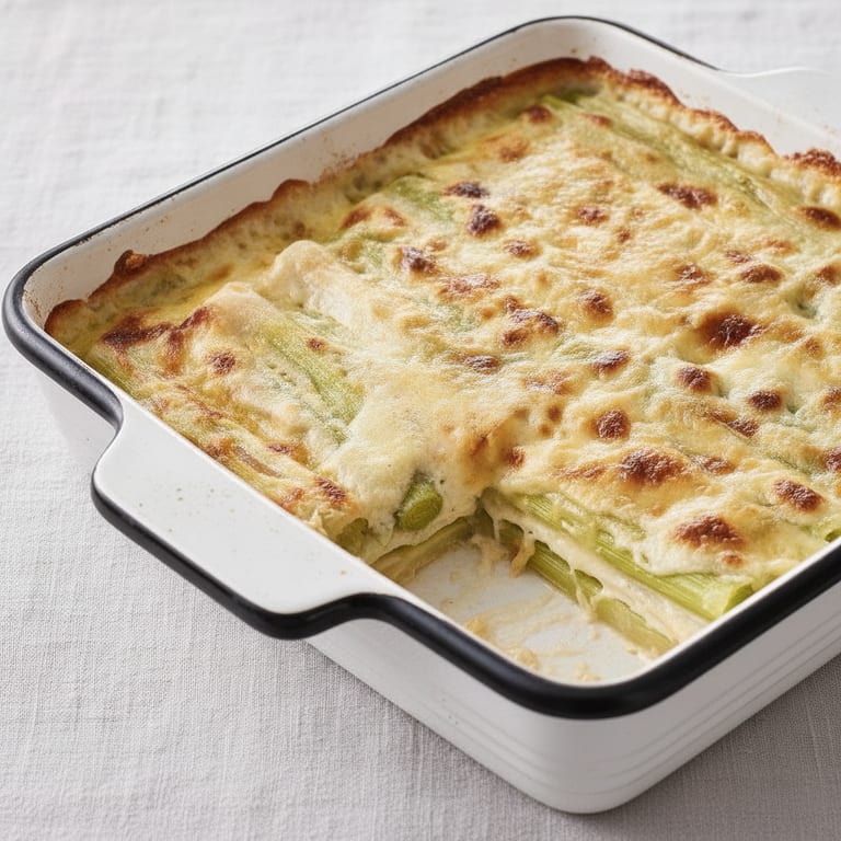 Gratin de poireaux