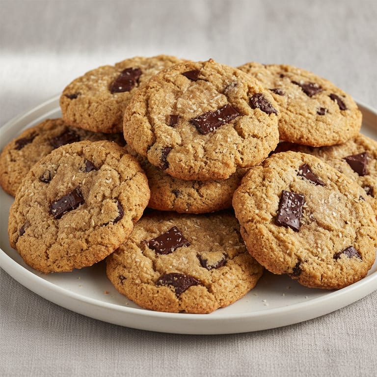 Cookies chocolat-noix de coco