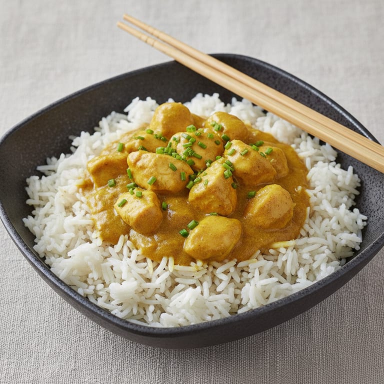 Filet de poulet au curry