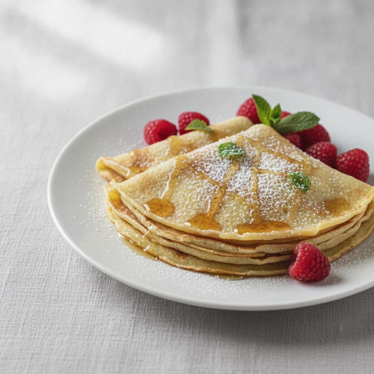 Crêpes pour polyallergiques (sans oeuf, sans lactose, sans gluten et sans arachide)