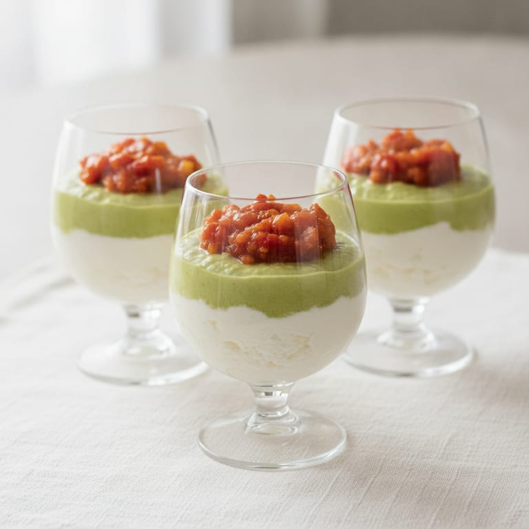 verrines 3 saveurs