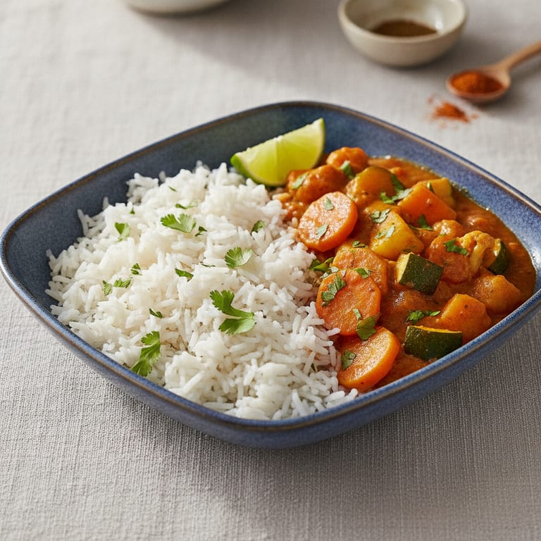 Curry de légumes végétarien