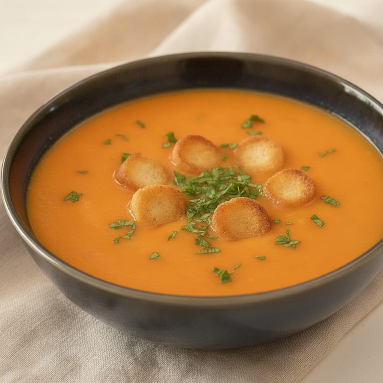 Soupe tomate rapide