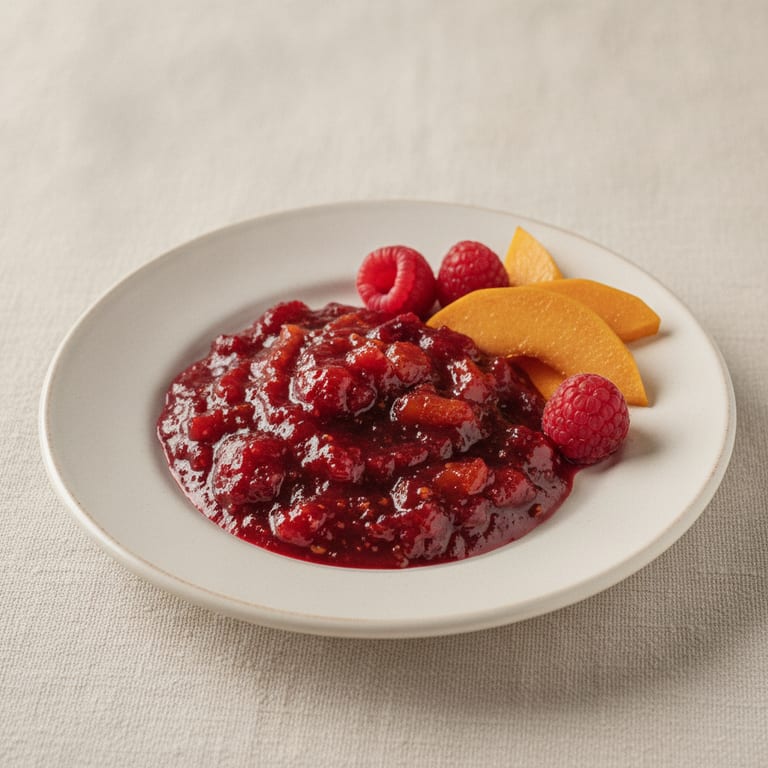 Confiture de coings et framboises